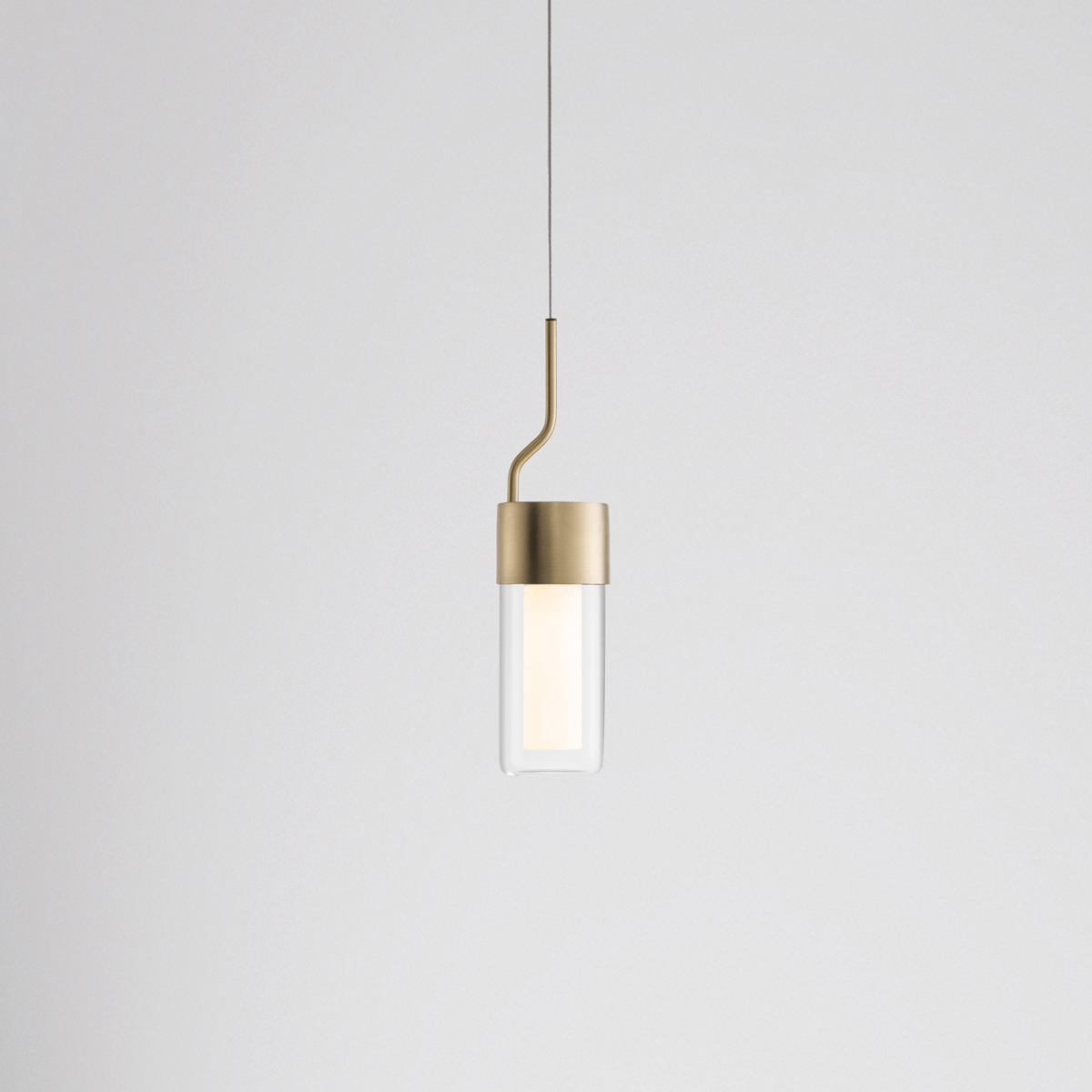 luminária pendente lanterna 60 s latão lumini