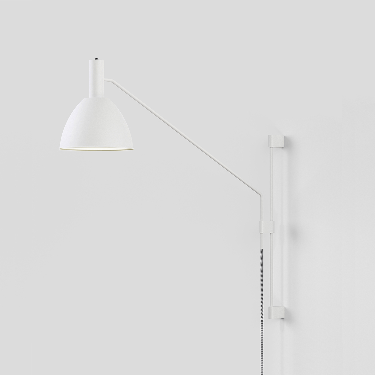 luminária de parede bauhaus 90 w2 lumini