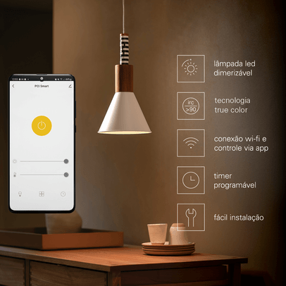 Lâmpada Smart Soft - wi-fi, 7W - 03 Unds